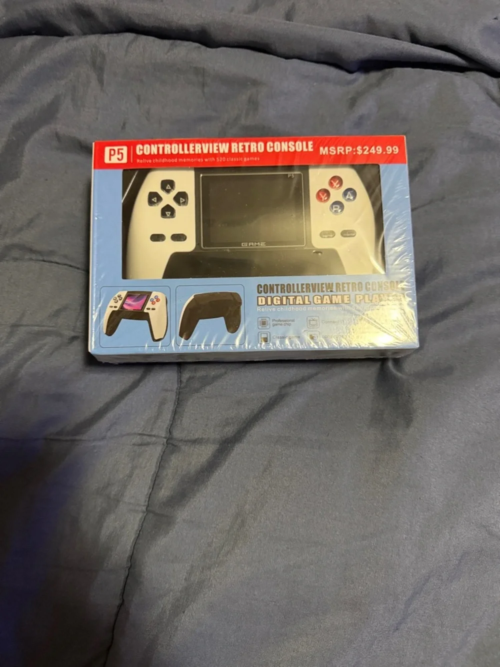Retro Handheld Gaming Console - White